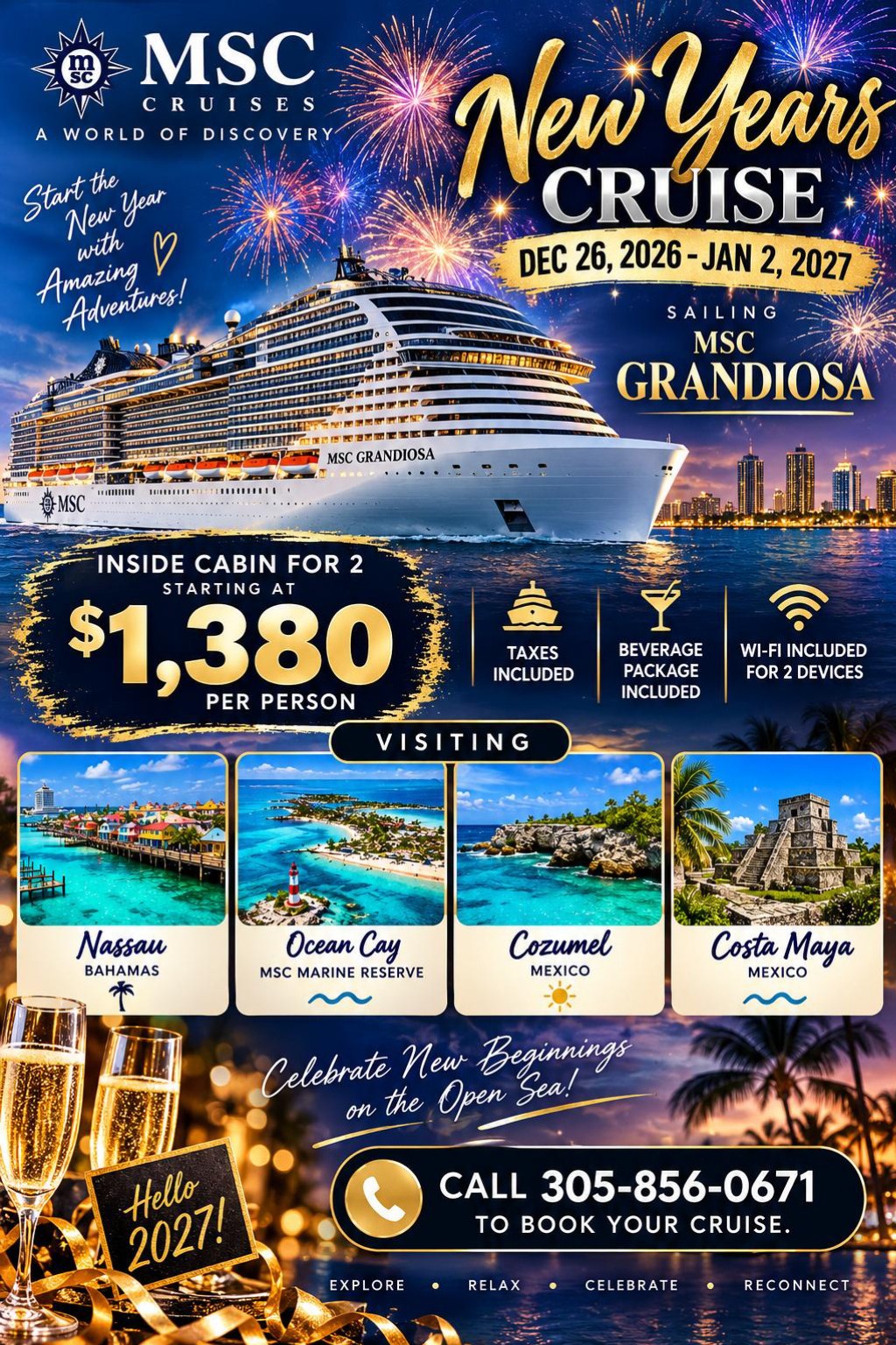 Ring in the New Year at Sea!
